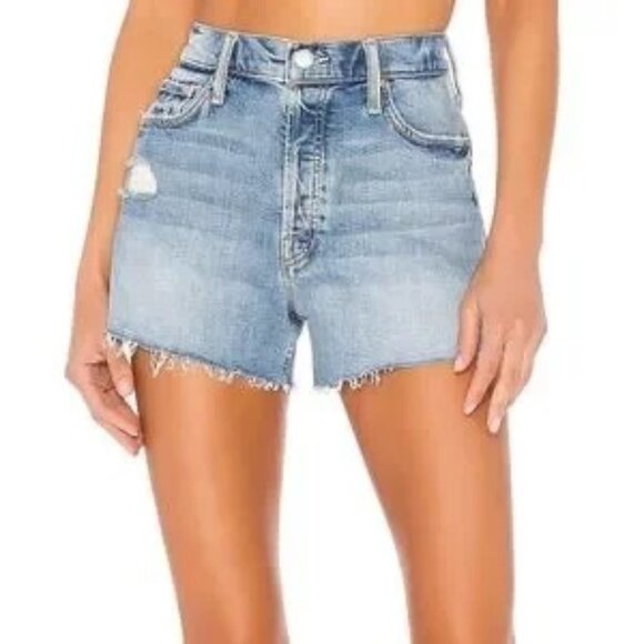 MOTHER The Tomcat Kick Fray Short Size 28 - Picture 1 of 9